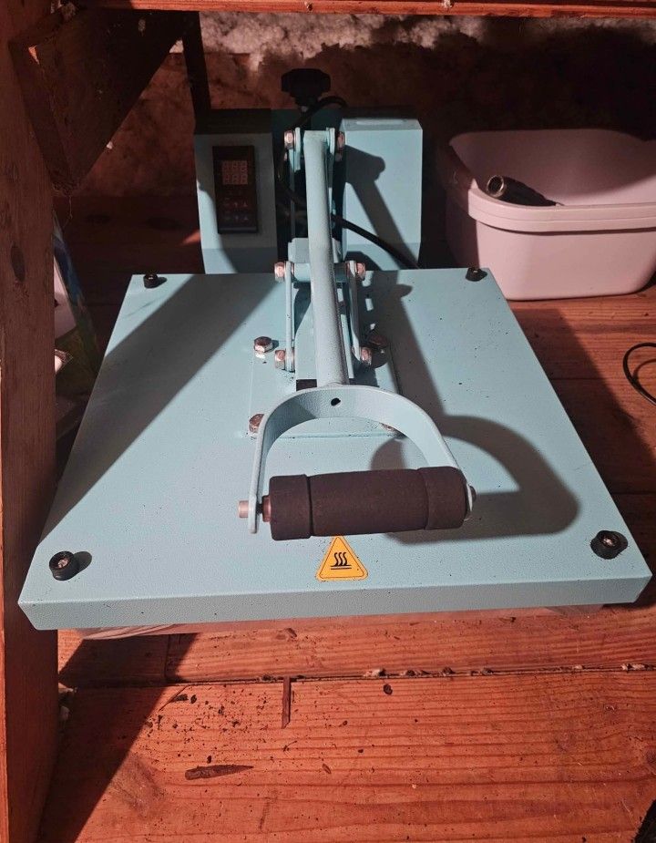 Swing Design 15" x 15" Craft Heat Press - Turquoise