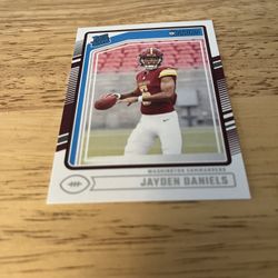 2024 Panini Donruss Jayden Daniel’s Rated Rookie 