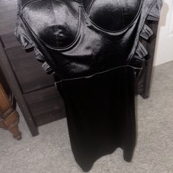 Black Cut Out Dress