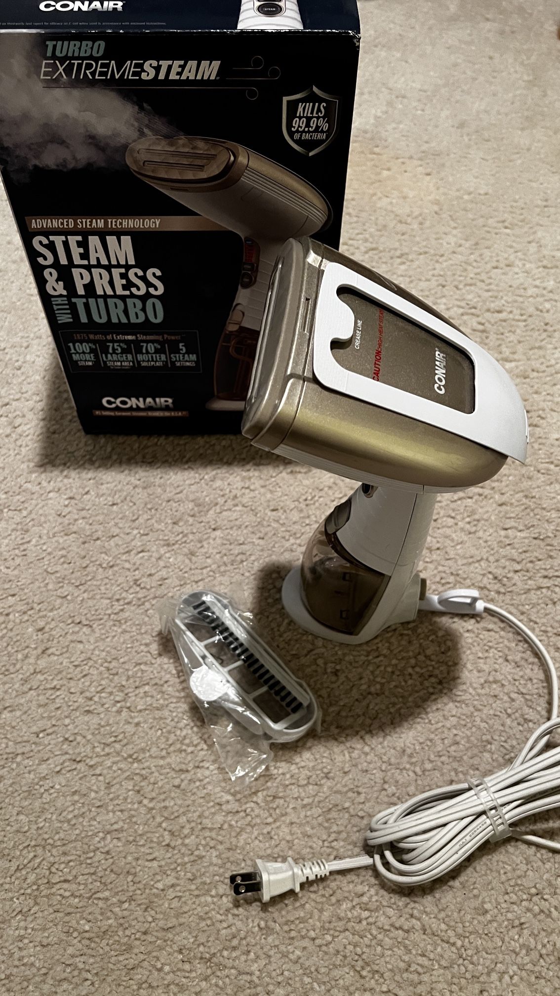 CONAIR Steam & Press With Turbo Extremesteam