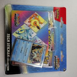 Pokemon TCG: Prismatic Evolutions Glaceon Tech Sticker Collection