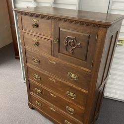 Vintage highboy dresser
