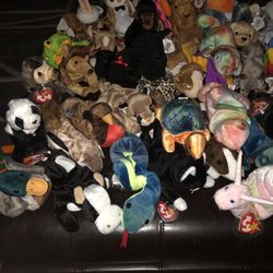Ty Beanie Babies - Lot of 50 New with Tags