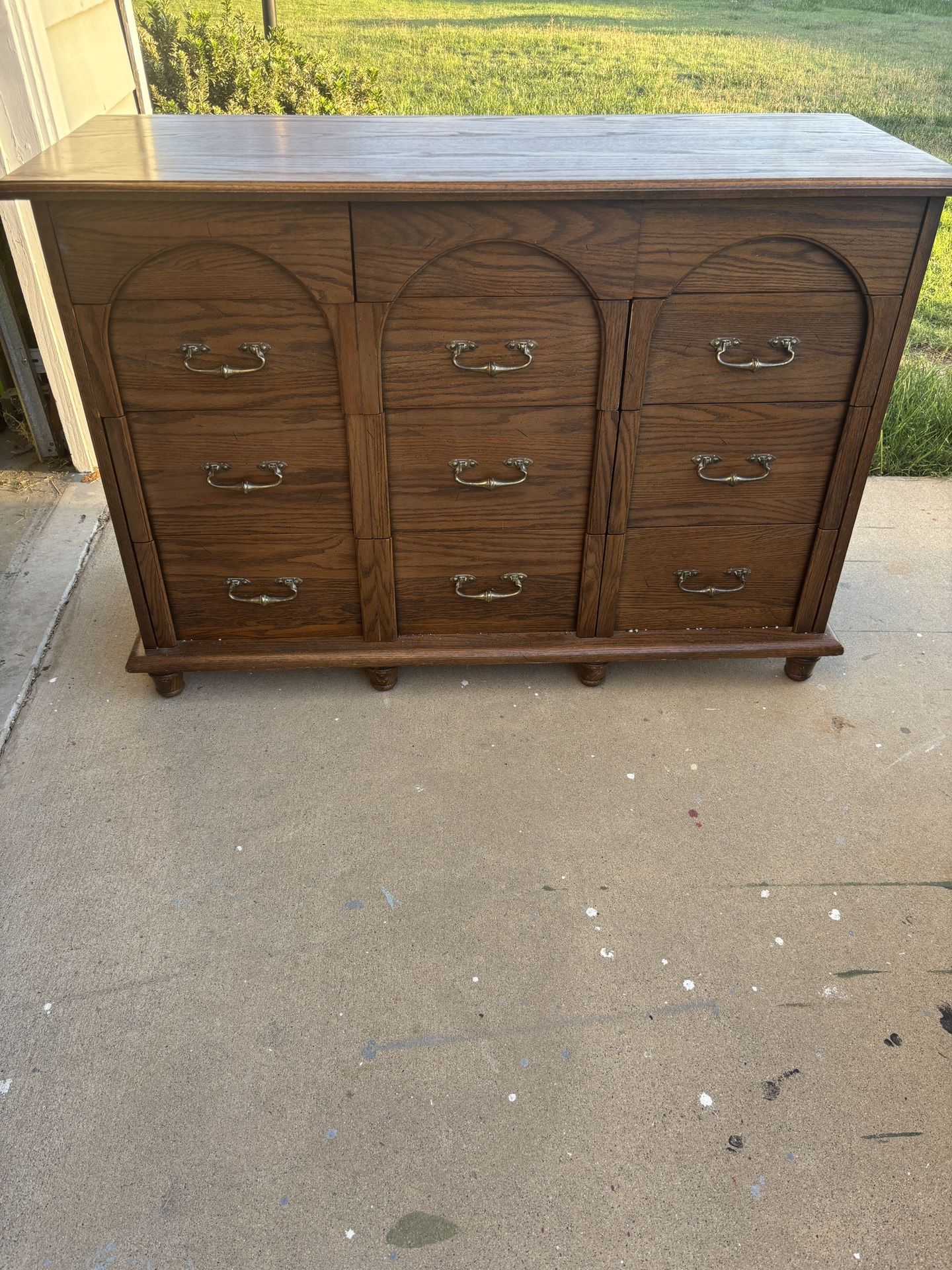 5 Piece Vintage Dresser Set