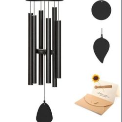 Wind Chimes black new