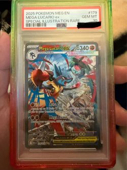 Pokemon mega lucario ex psa 10
