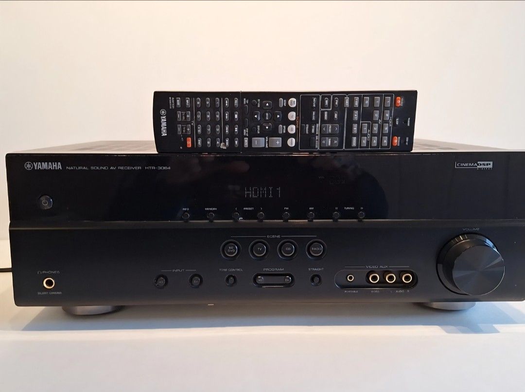 Yamaha HTR-3064 HDMI 5.1 A/V Receiver With Remote Tested Works