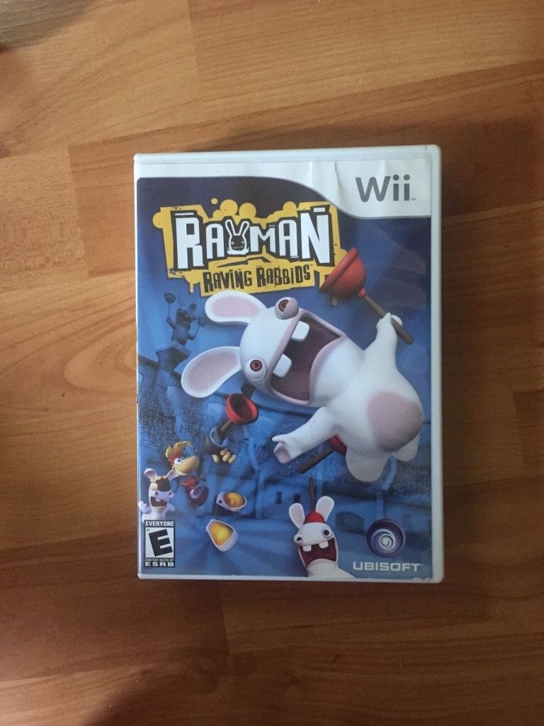 Nintendo wii rayman raving rabbids