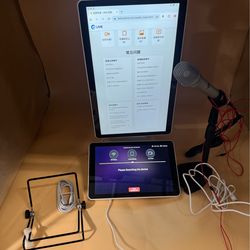 15.6"10”Touch Screen Android System Broadcast Tiktok Youtube Streaming Equipment