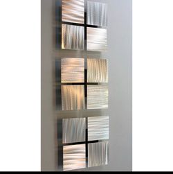 Set of 3 metal art