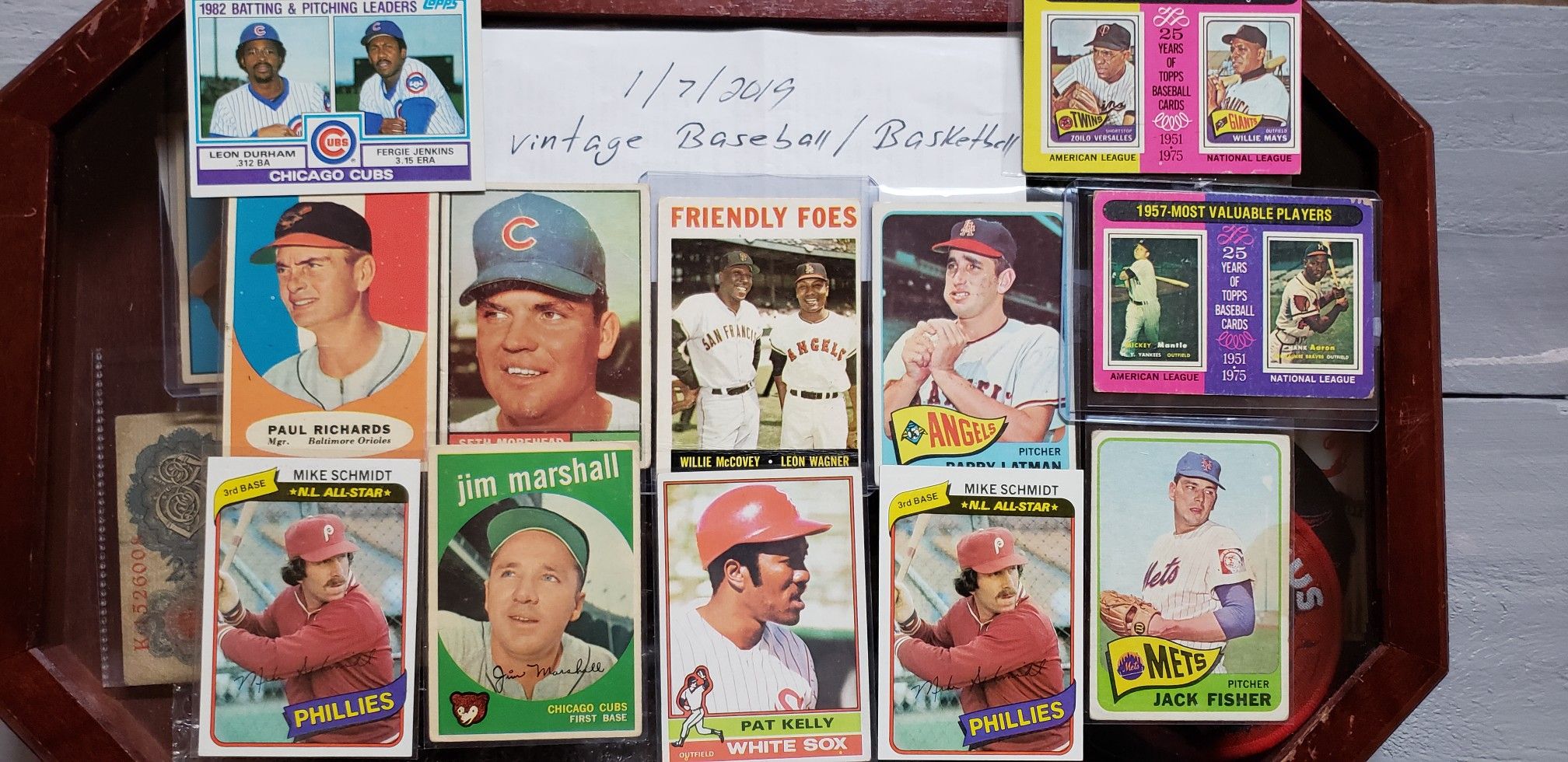 Any Interest in Loose 12 Card lot of Vintage 1950's/1960's-70s -80's. Baseball.