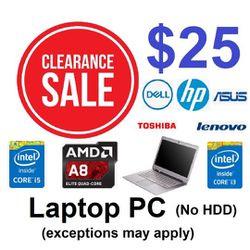 Laptop Clearance 