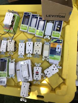 Light switches and outlets
