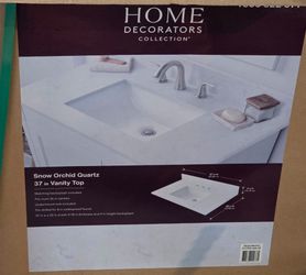 Vanity top 37 in x 22 in