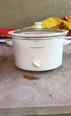 Small Hamilton Beach Crock Pot