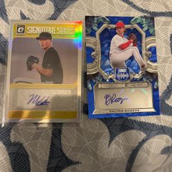Mitch Keller And Dalton Rogers Rookie Autos?!?!?!