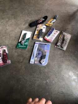 Blades, knifes and, Multi tools