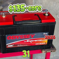 Odyssey Battery Group Size 31