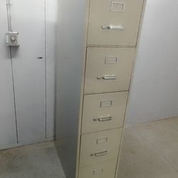 Metal File Cabinet With Key For Letter Size Paper 