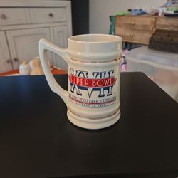 Vintage Super Bowl XVII Commerative Mug