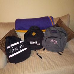 condition! Phi Sorrity Back Packs.ASU!