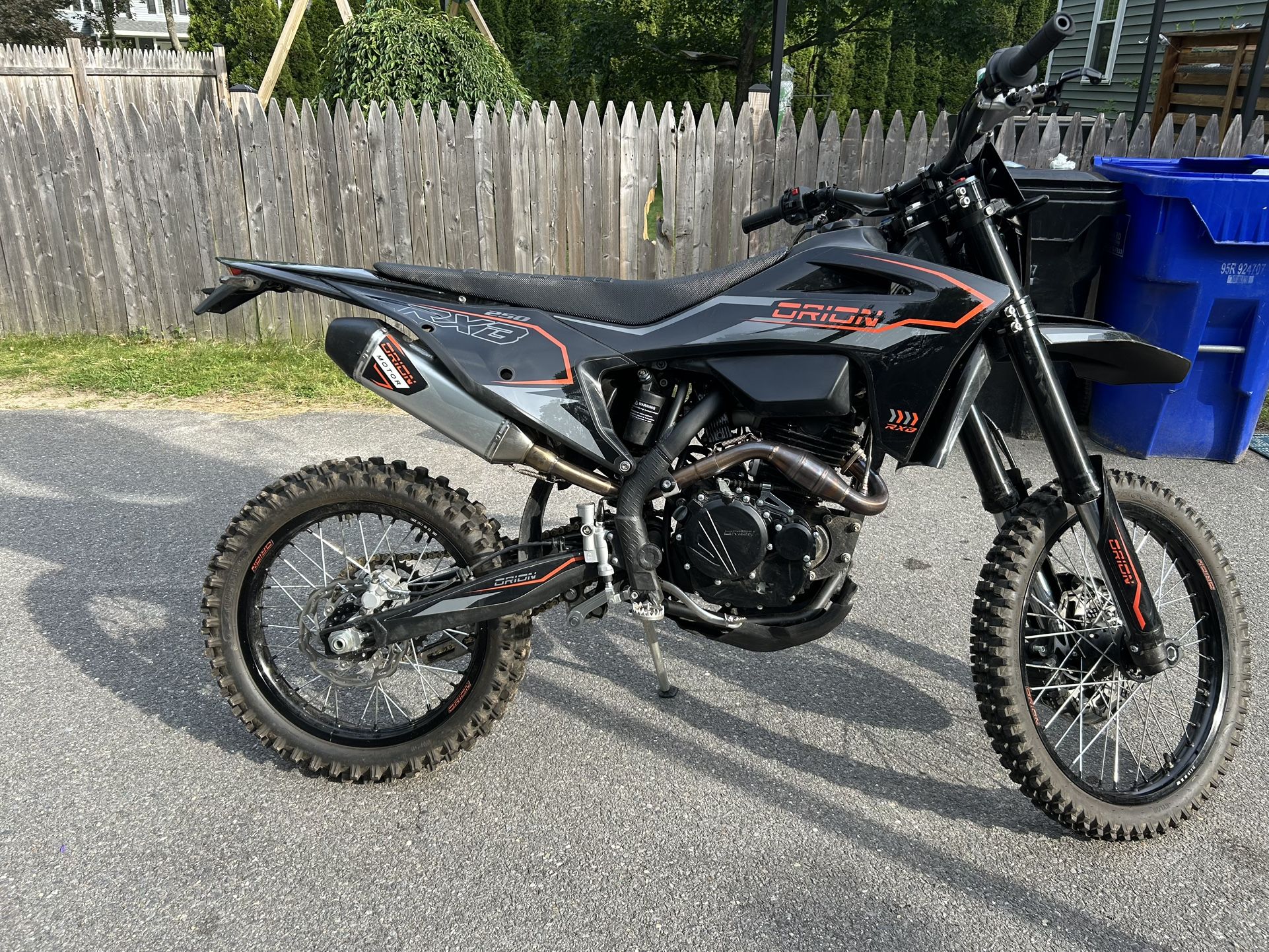 2024 Orion RXB 250 EFI