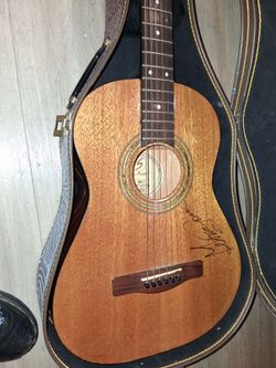 George Jones signed parlor acoustic