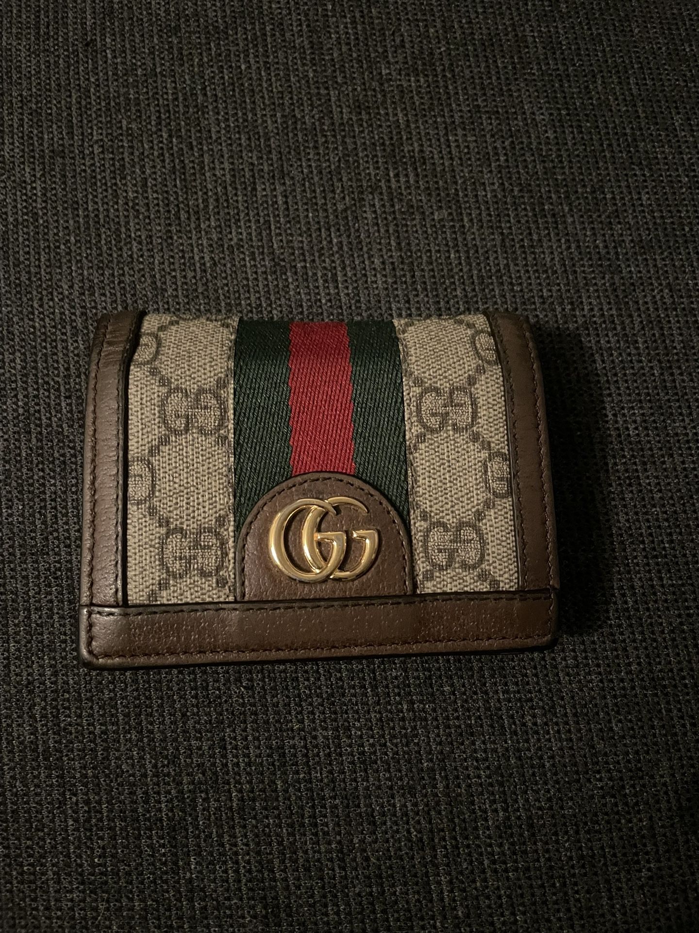 OPHIDIA GG CARD CASE WALLET *AUTHENTIC* 