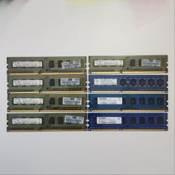 Samsung 16GB DDR3 Desktop RAM PC Computer Memory 8x 2GB, Tested!