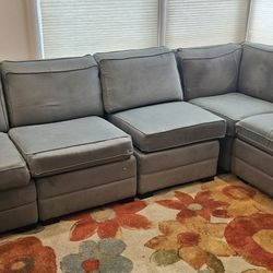 Green Sectional Couch