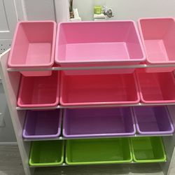 organizer with shelves