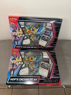 Pokémon Hop's Zacian ex Box 2x