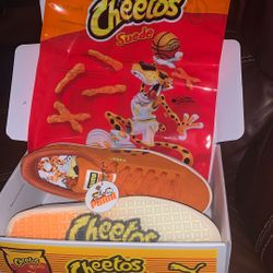 Limited Edition “Cheeto Suede” Pumas Size 10