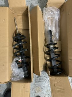 Tesla model three and model Y stock rear suspension shocks and Springs takeoffs