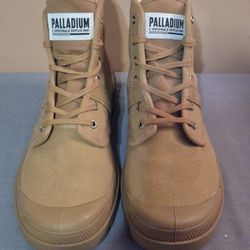 Palladium Pallabrousse Legion Canvas Boot " Cinnamon" - Mn(Sz 10)