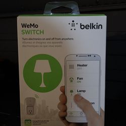 New Belkin WeMo Insight Energy Monitoring Switch