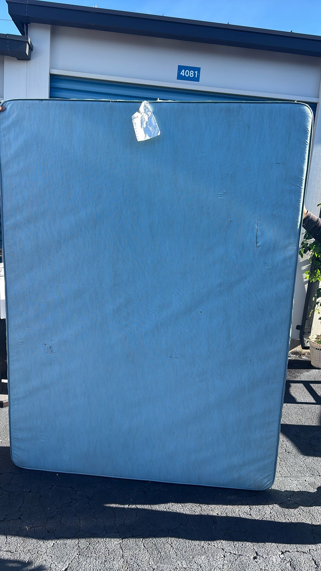 Full or queen size Mattress And Box Spring used