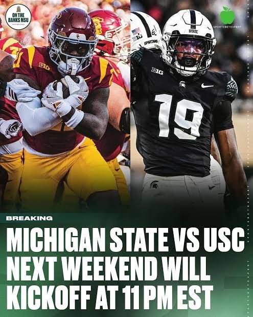 Usc  Trojans Vs Michigan  State Spartans  College Football 