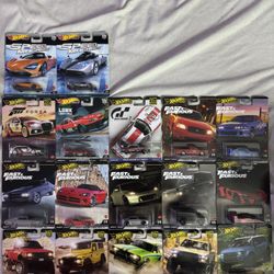Hot Wheel Premiums Lot Of 17
