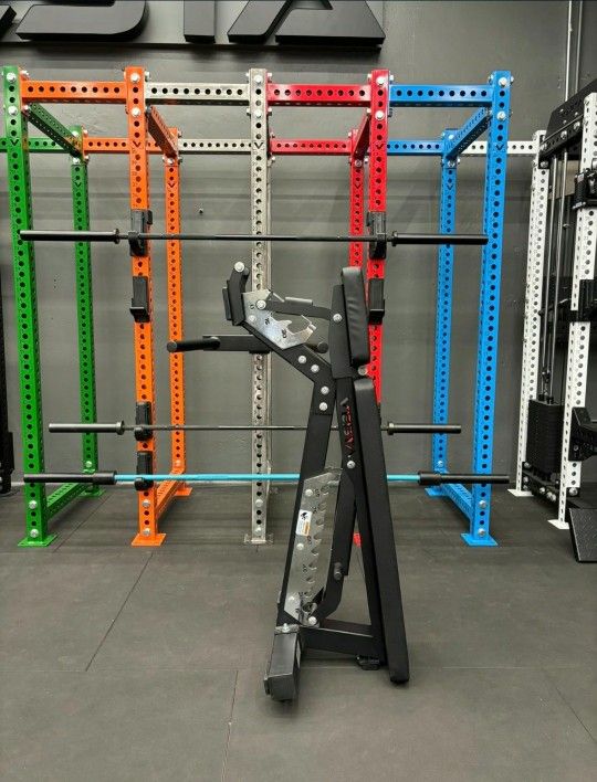 BRAND NEW Adjustable Weight Bench, Incline To Flat, Squat Rack, Bumper Plates, Barbell, Gym Mats Rubber Flooring