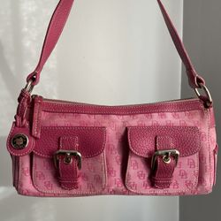 Pink Dooney & Bourke Shoulder Bag