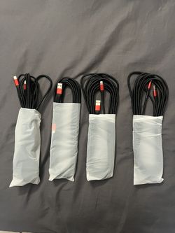 16 feet iPhone charger, premium charge, and sync cable