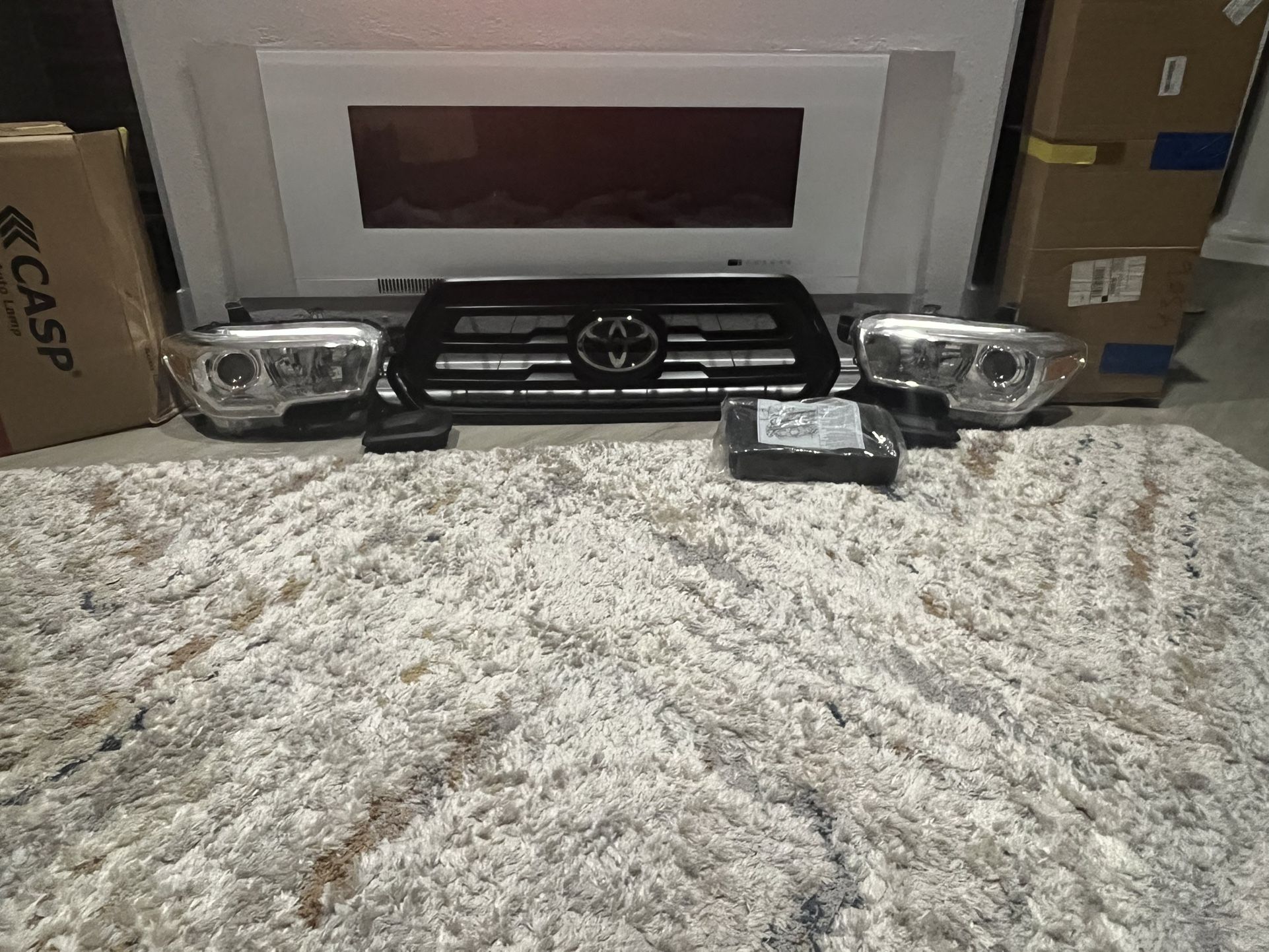 Tacoma Headlights And Grill