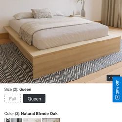 Queen Nexera Platform Bed Frame