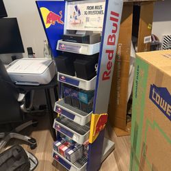 Redbull display Shelf