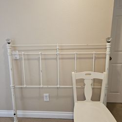 Pottery Barn Kids Headboard And Chair