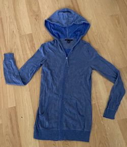 Women’s Banana Republic Hooded Zipper Cardigan Size Small
