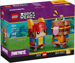 LEGO BRICK HEADZ 40910 Fortnite Skyr Beef Boss