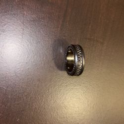 David Yurman 925 Black Titanium Wedding Band