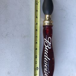Budweiser acrylic Tap Handle  